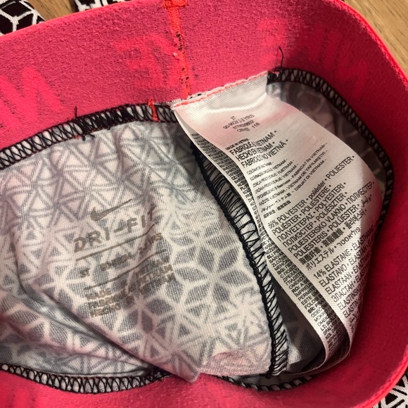 Nike Toddler Girls Pink and Black Leggings Set of 3 - Picture 7 of 7